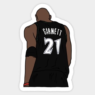 Kevin Garnett Back-To Sticker